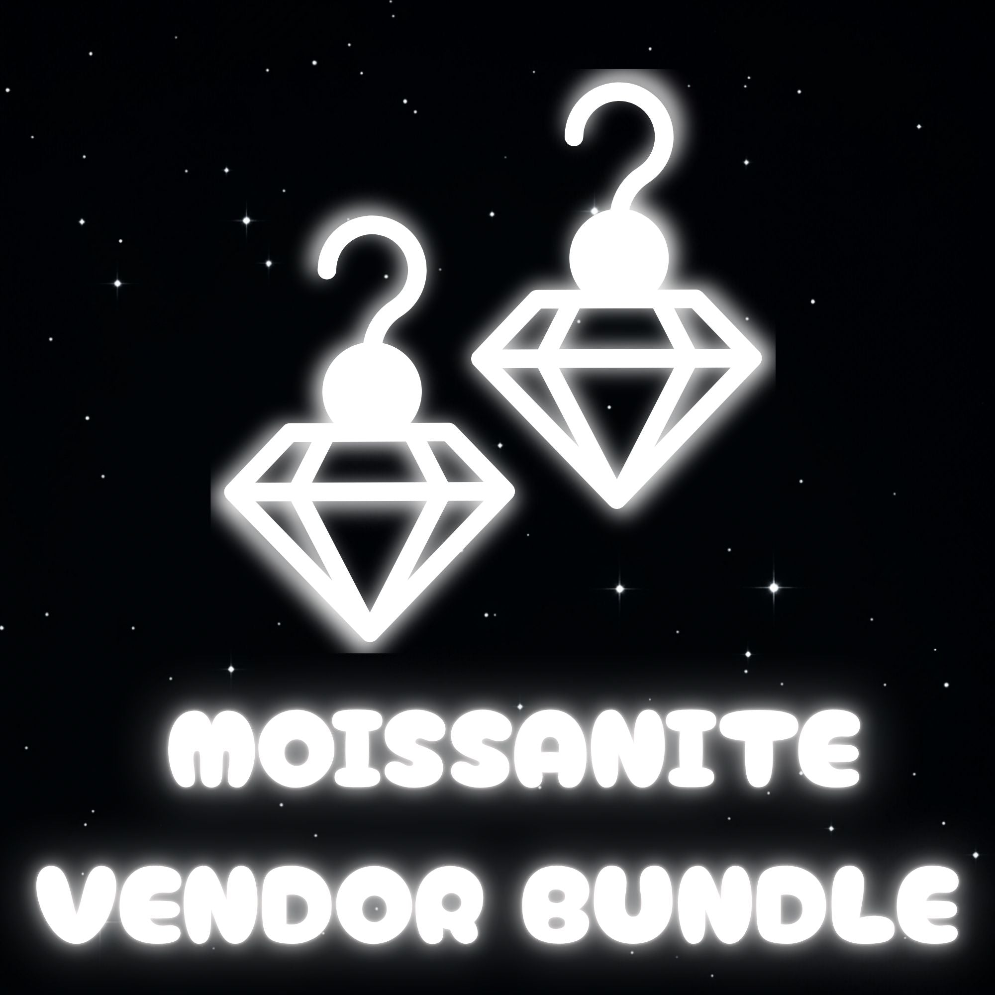 MOISSANITE EARRING BUNDLE